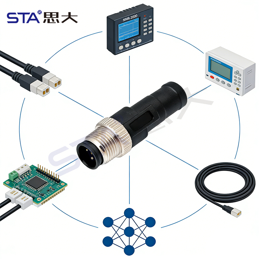 完美终端匹配：你的NMEA 2000网络稳定的核心保障